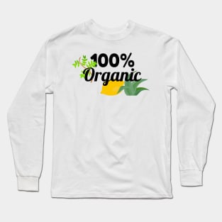 100% organic! Long Sleeve T-Shirt